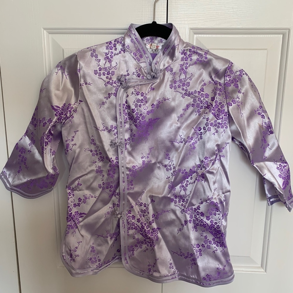 Formal Chinese Silky Dress Set